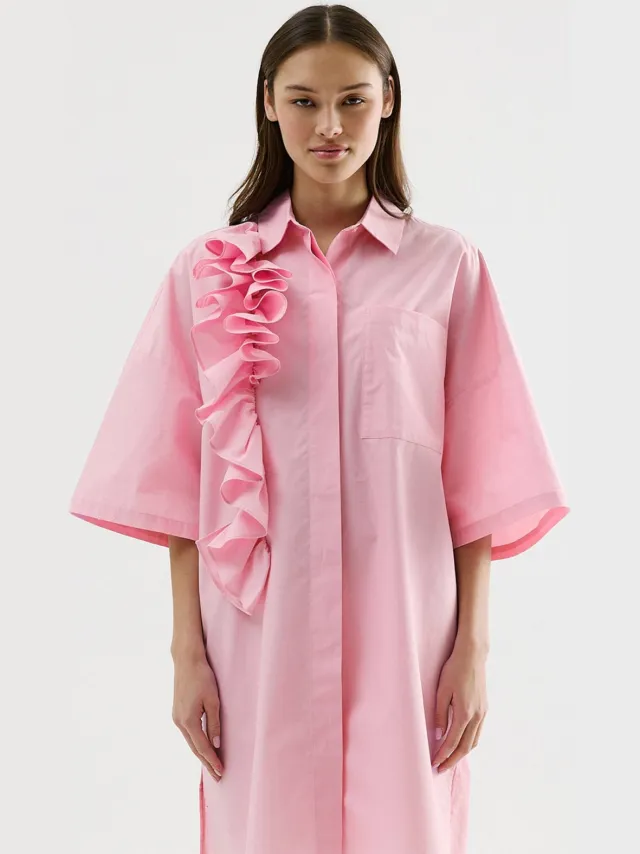CKS blousejurk roze, foto 4
