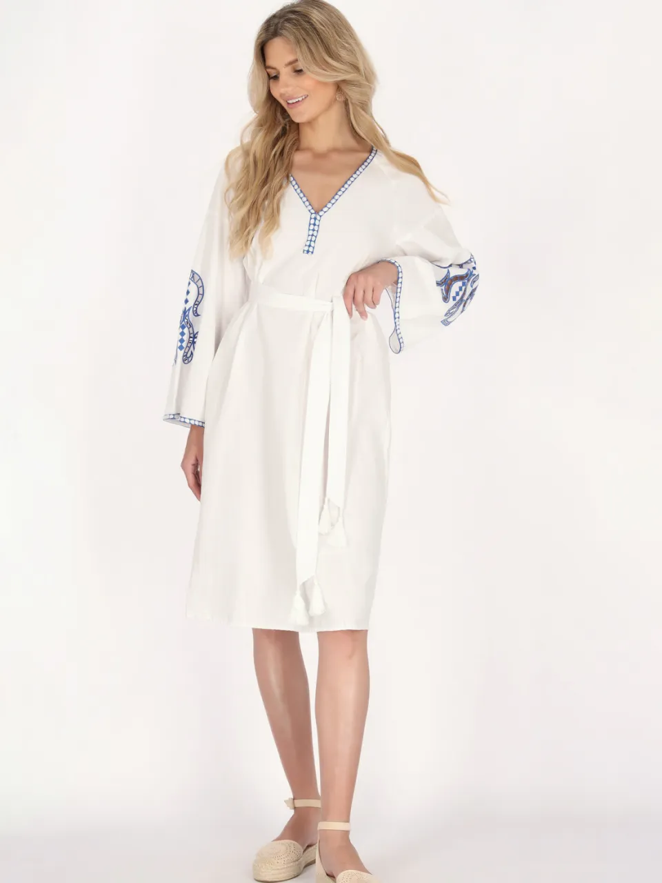 Usha Jurk Dames wit