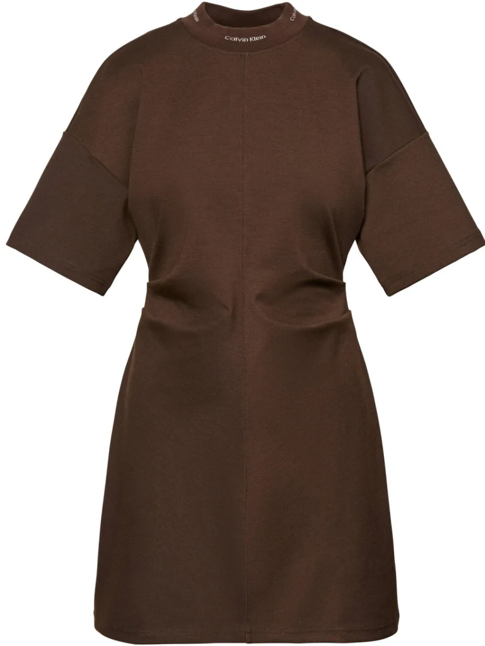 Calvin Klein JEANS mini jurk - donkerbruin, foto 2