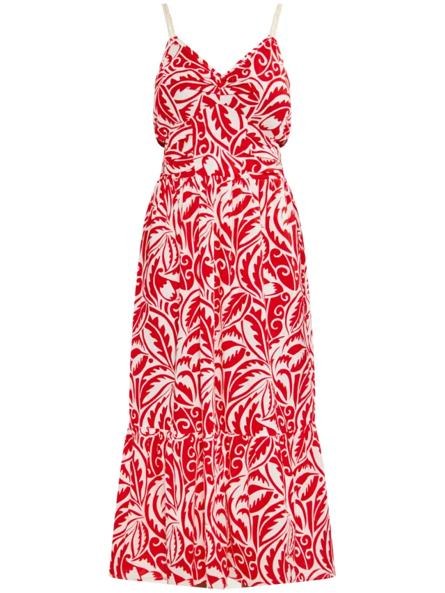 IZIA Jurk Dames rood, foto 2