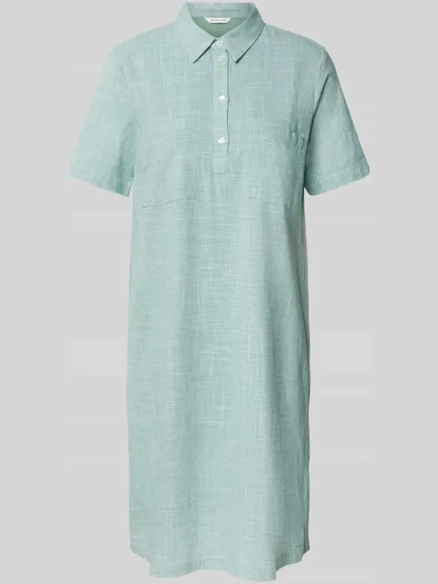 Tom Tailor Blousejurk van puur katoen mintgroen, foto 2