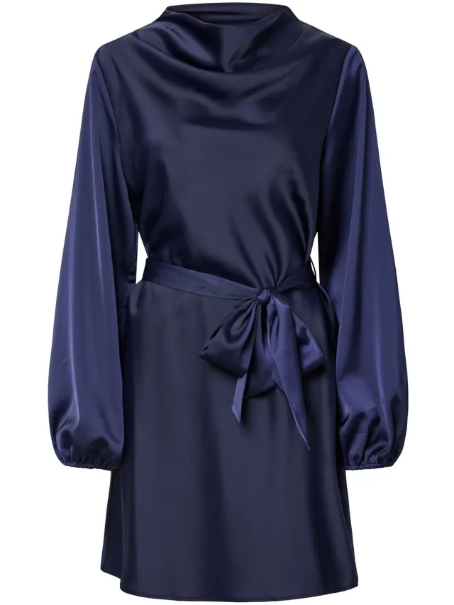 Yas midi-jurk YASTHEA Evening Blue