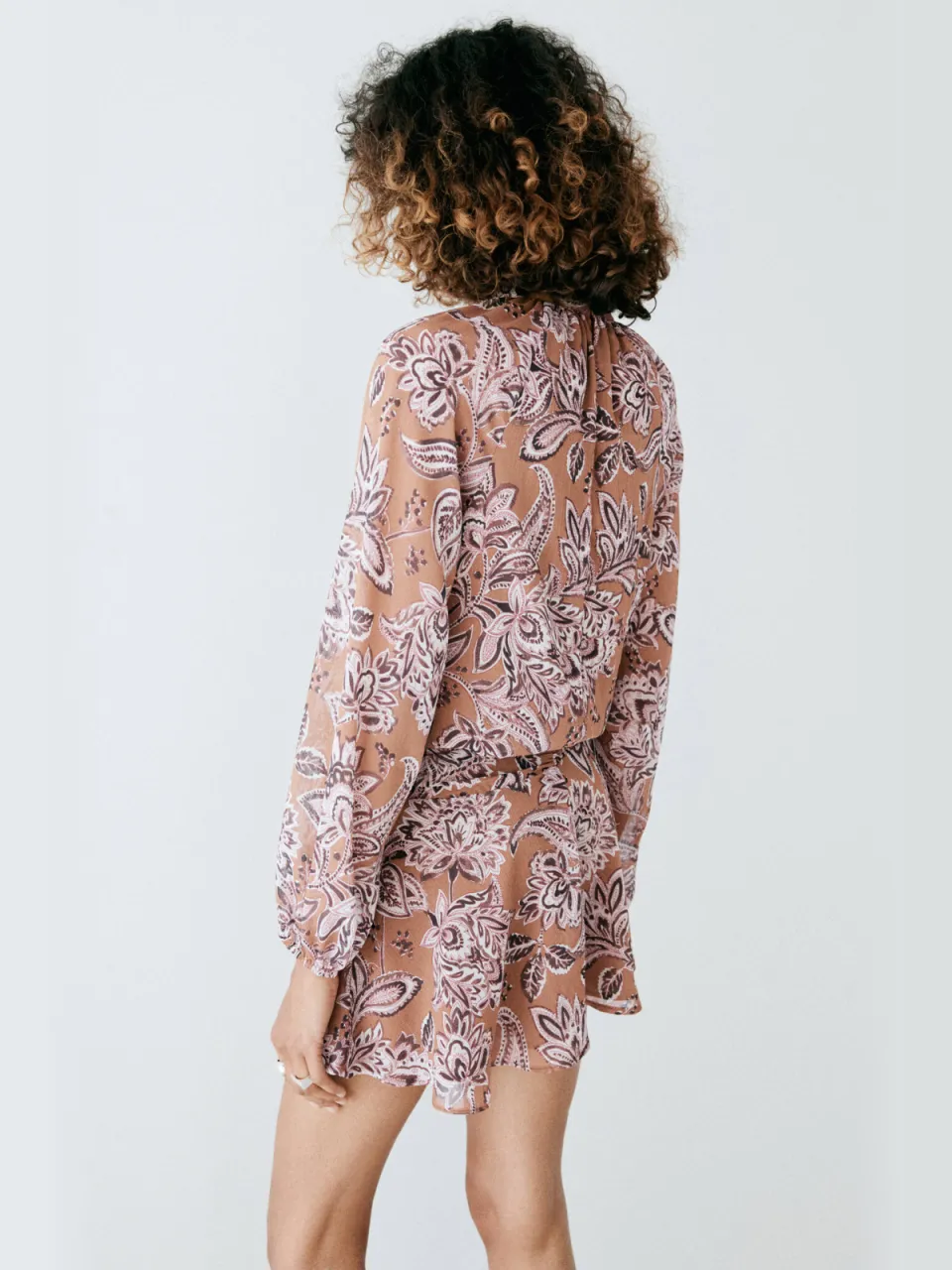 Mango korte jurk met print - meerkleurig multi, foto 3