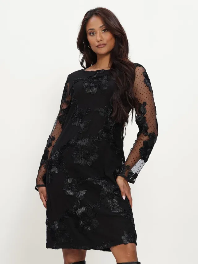 ANA ALCAZAR Dames Jurken Dress - Zwart