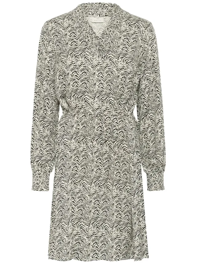 Kaffe Damesjurk KAFFE Miriam black oyster