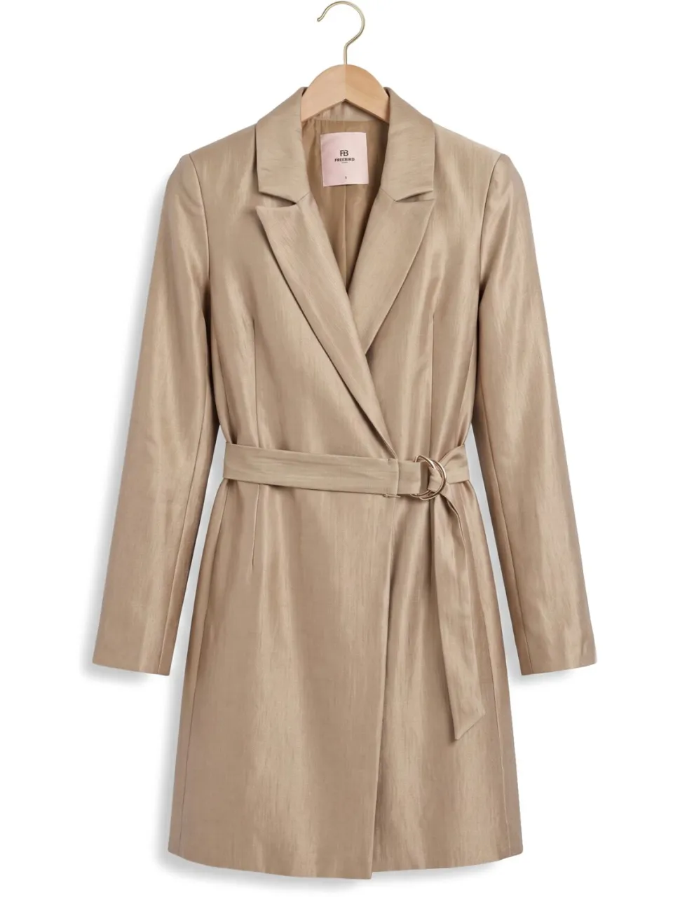 Freebird Dames Jurken Dida - Beige, foto 2