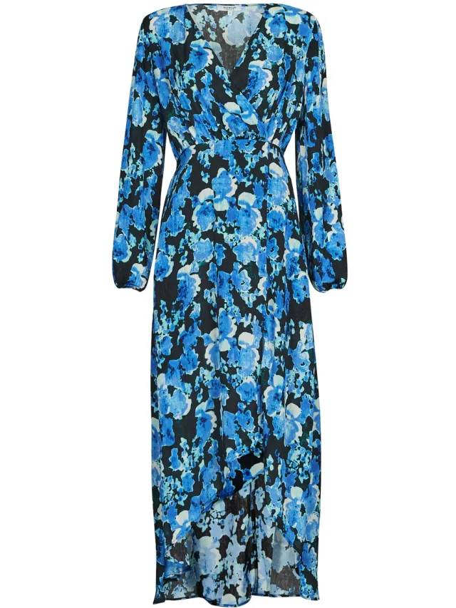 Morgan Lange Jurk Morgan RAMIE Blauw