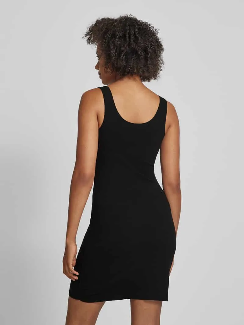 MAGIC Bodyfashion Thermo-mini-jurk met ronde hals zwart, foto 4
