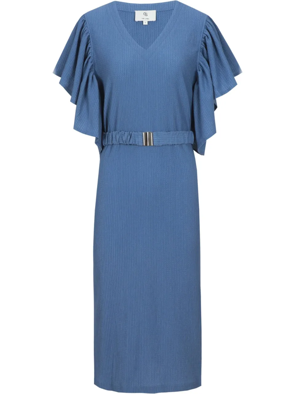 CS the Label zomerjurk blauw, foto 2