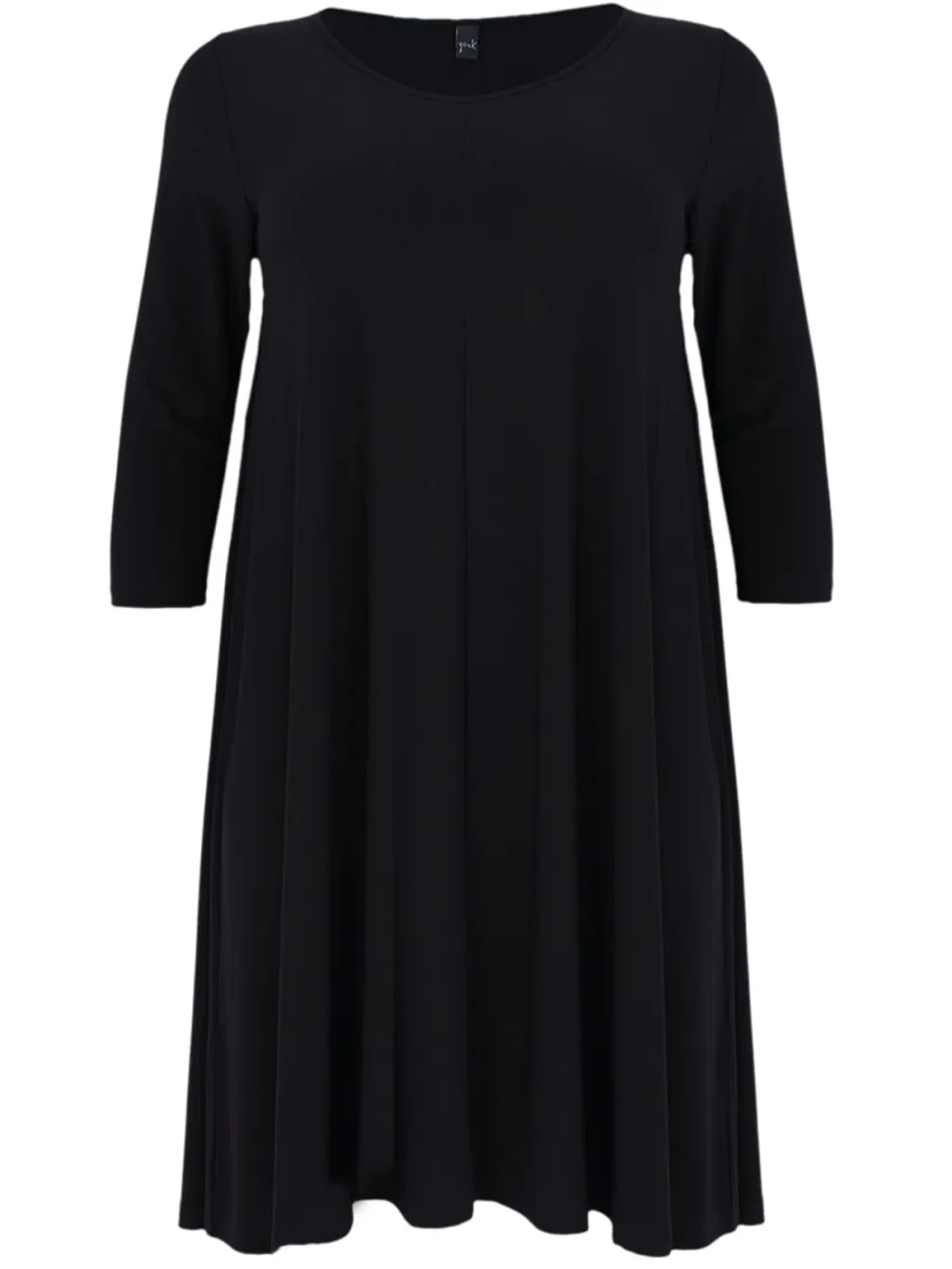 Yoek Jurk Swing kneelength | Zwart, foto 3