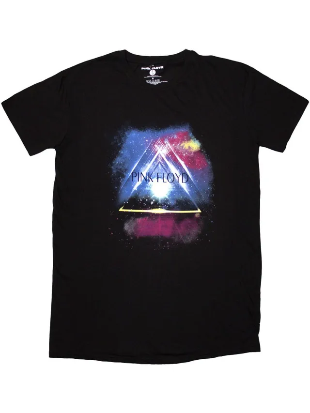 Pink Floyd Space Prism T-shirtjurk - L - Zwart