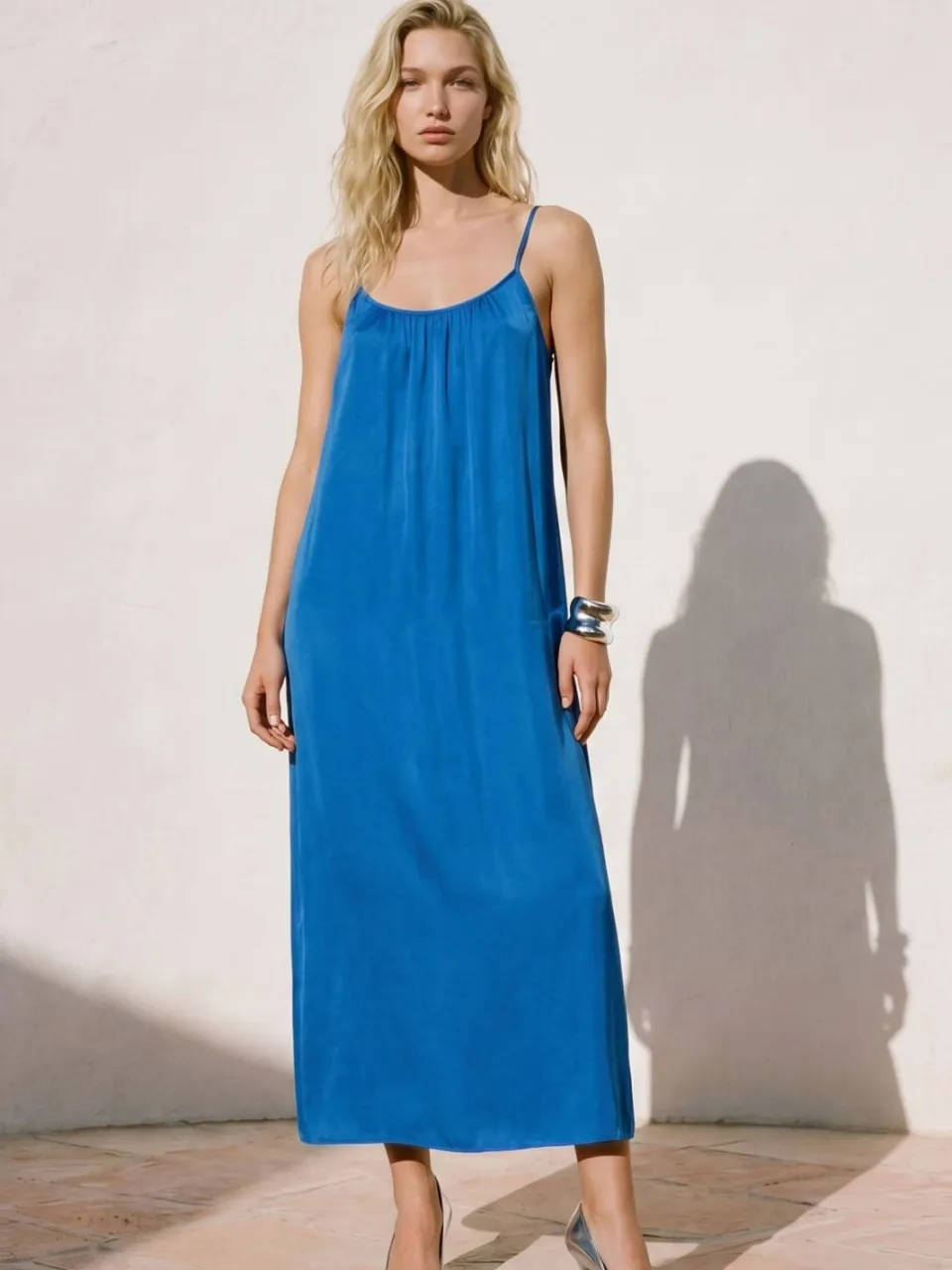 Vero Moda zomerjurk blauw, foto 5