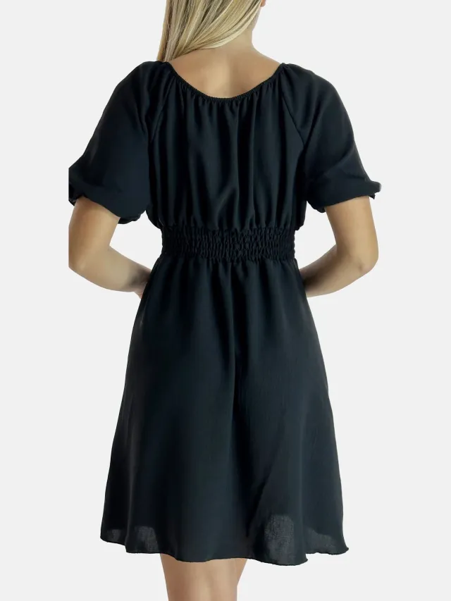 Elara Minikleid Schwarz