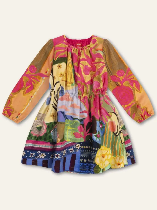 Oilily Danne Jurk - Blue - 152/12yr Blauw