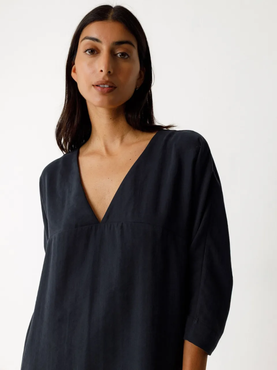 Skfk dames vegan Jurk Nikole Zwart, foto 2