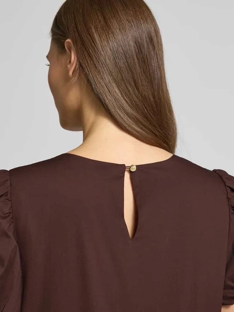 Forever New Cocktailjurk met V-hals chocoladebruin, foto 4