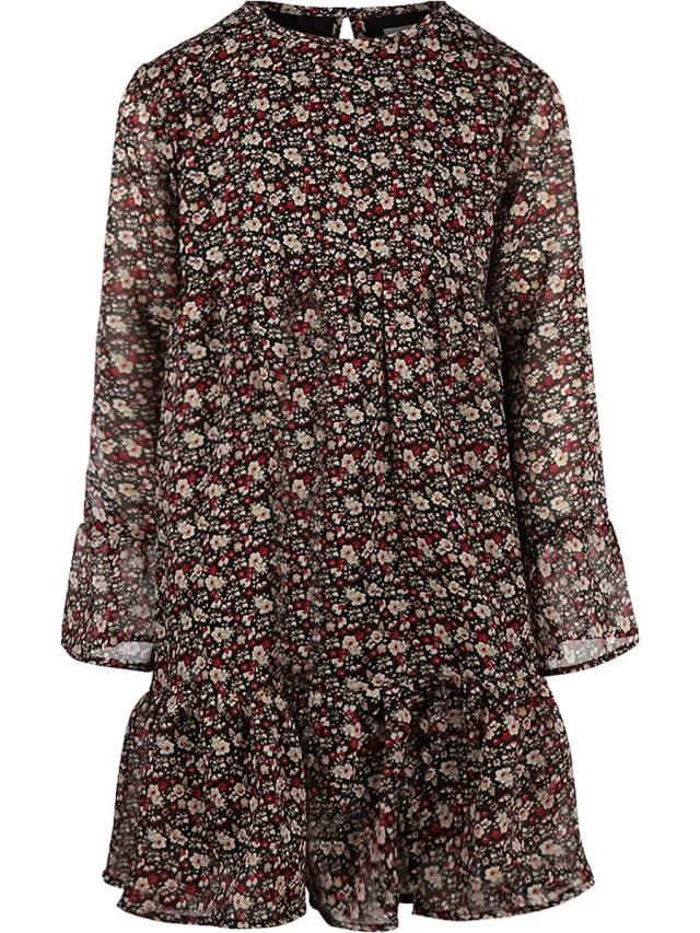 No Way Monday Q- girls 5 Meisjes Jurk Multi colour