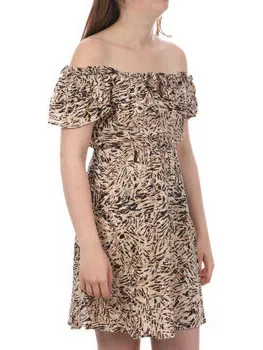 Vero Moda Korte Jurk Vero Moda Easy Beige