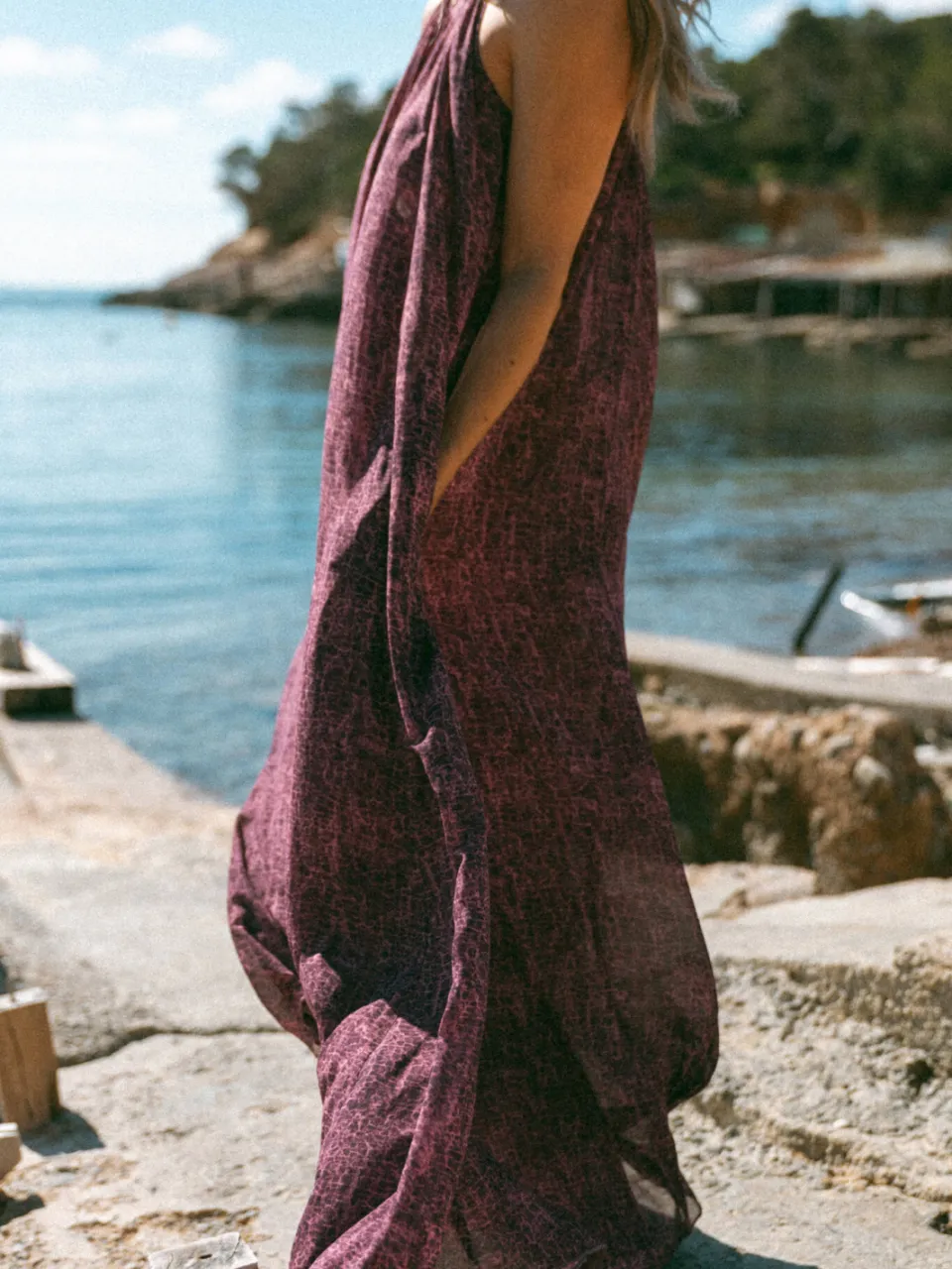 Bolina Island maxi jurk roze, foto 4