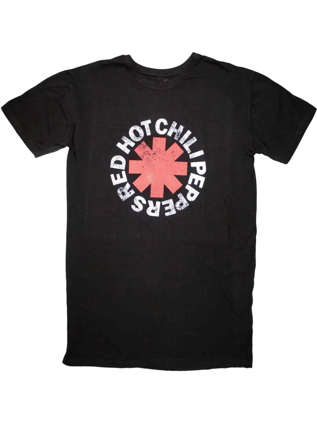 Red Hot Chili Peppers Classic Asterisk Korte jurk - XL - Zwart