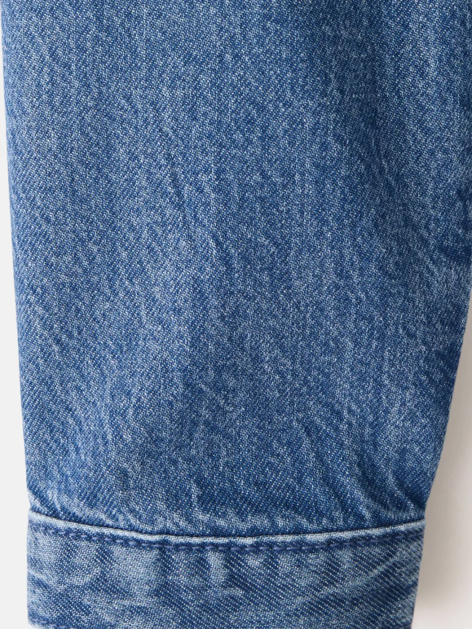 Mango Kids korte A-lijn spijkerjurk - changeant blauw, foto 5