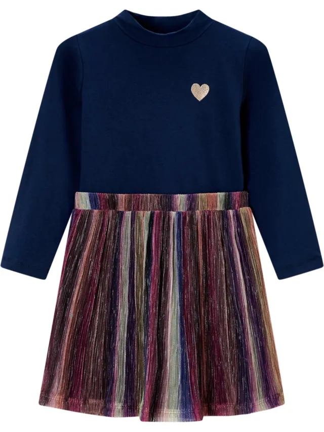 Someone BOLCO-SG-52-C Meisjes Jurk NAVY