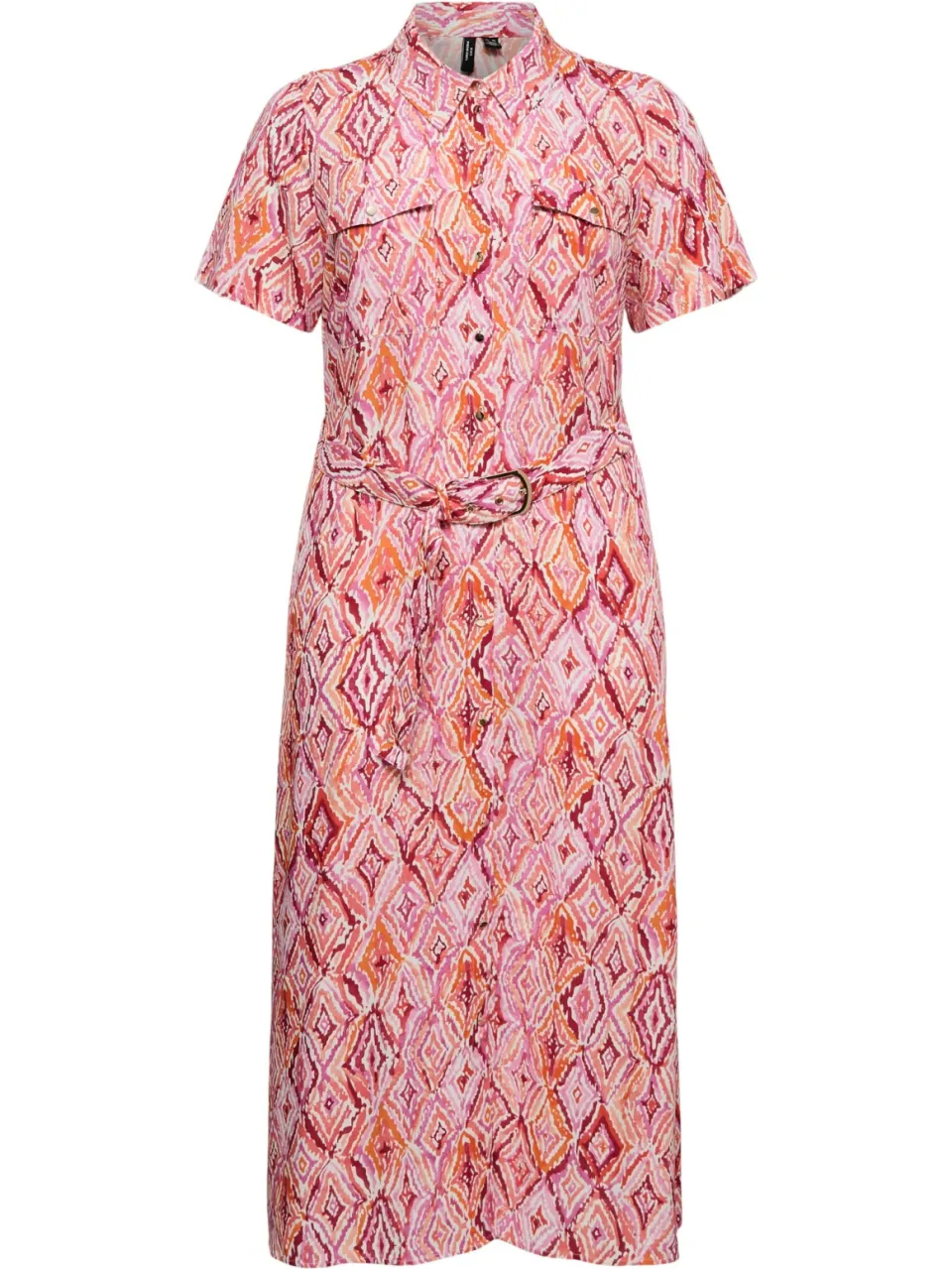 Vero Moda CURVE blousejurk roze, foto 2