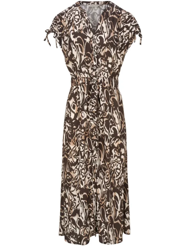 Dreamstar zomerjurk bruin Bruin/ecru