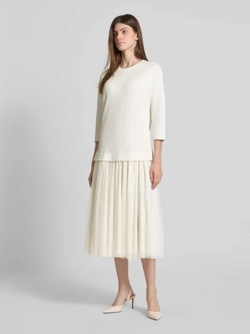 Joop! Midi-jurk in 2-in-1-look offwhite, foto 4