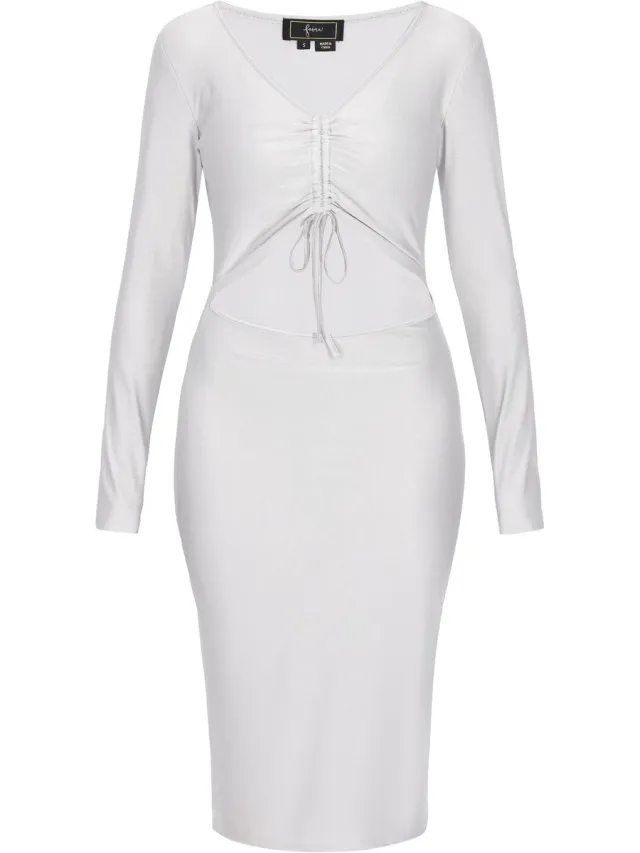 Faina Dress silver