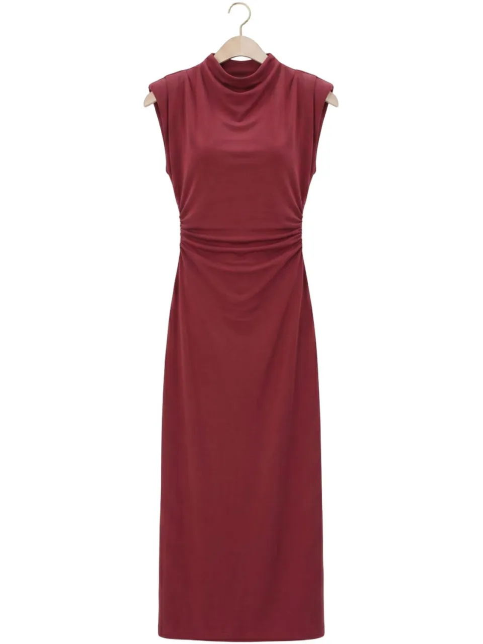 Y.A.S. YAS Dames Jurken Yasningbo Sl Long Dress - Bordeaux, foto 2