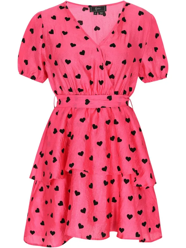 Faina jurk roze