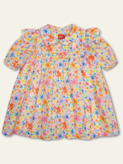 Oilily Delicia jurk veelkleurig