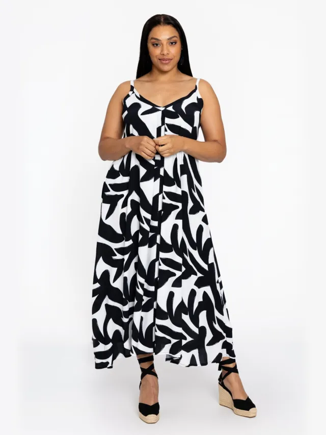 Yoek Mouwloze jurk KOONS | Wit
