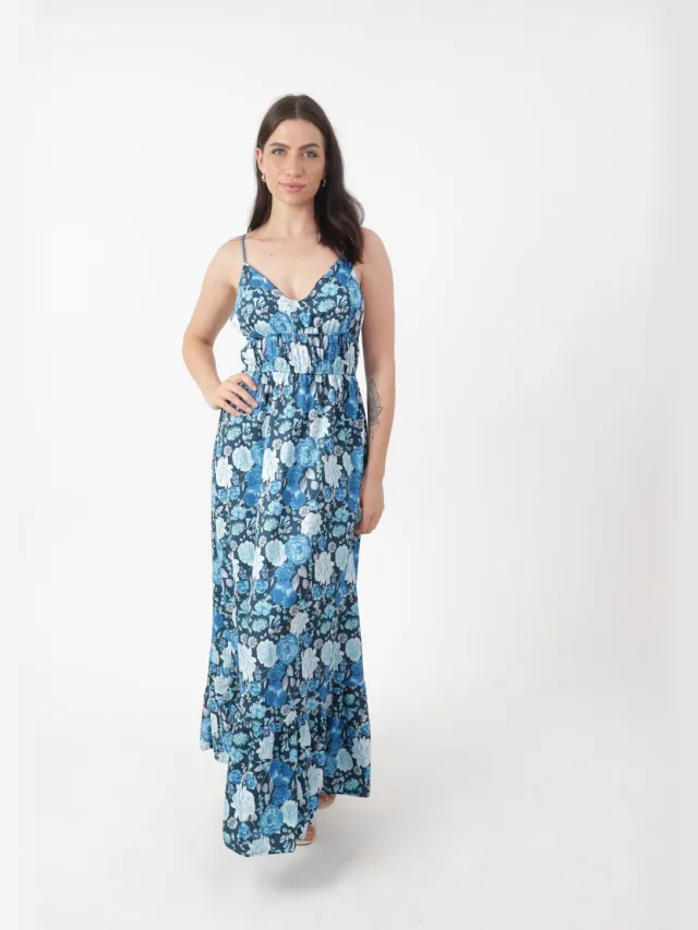 Elara Kleid Blau
