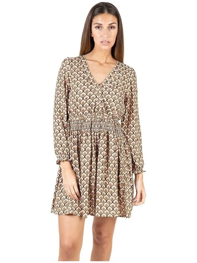 Isla Bonita By Sigris Korte Jurk Isla Bonita By Sigris Korte Jurk Beige