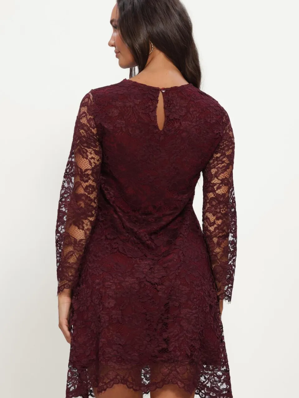 ANA ALCAZAR Dames Jurken Dress - Bordeaux, foto 3
