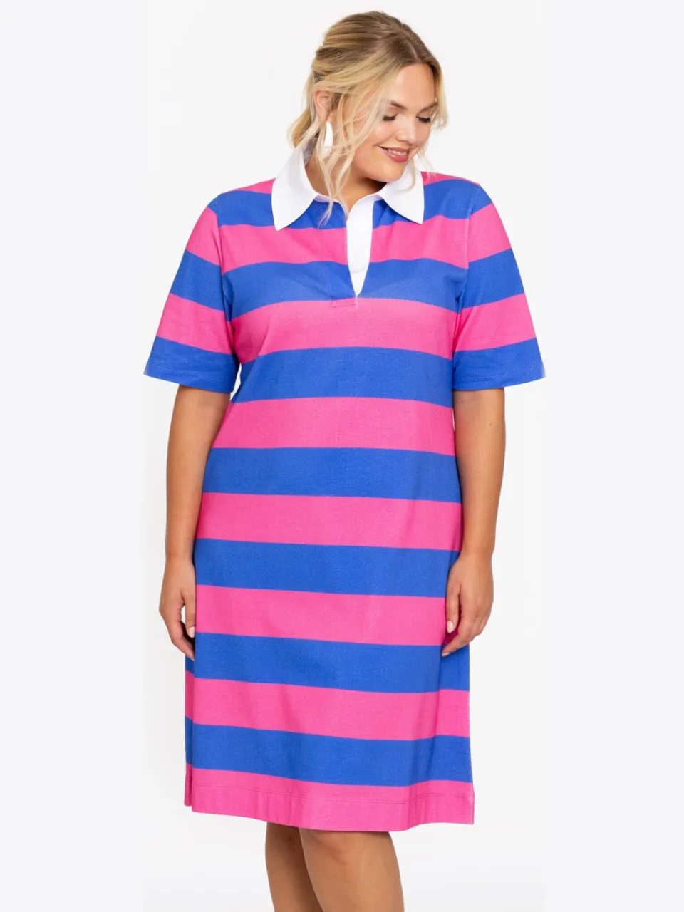 Yoek Jurk POLO | Roze, foto 2