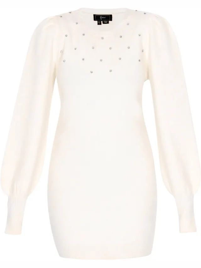 Faina jurk offwhite