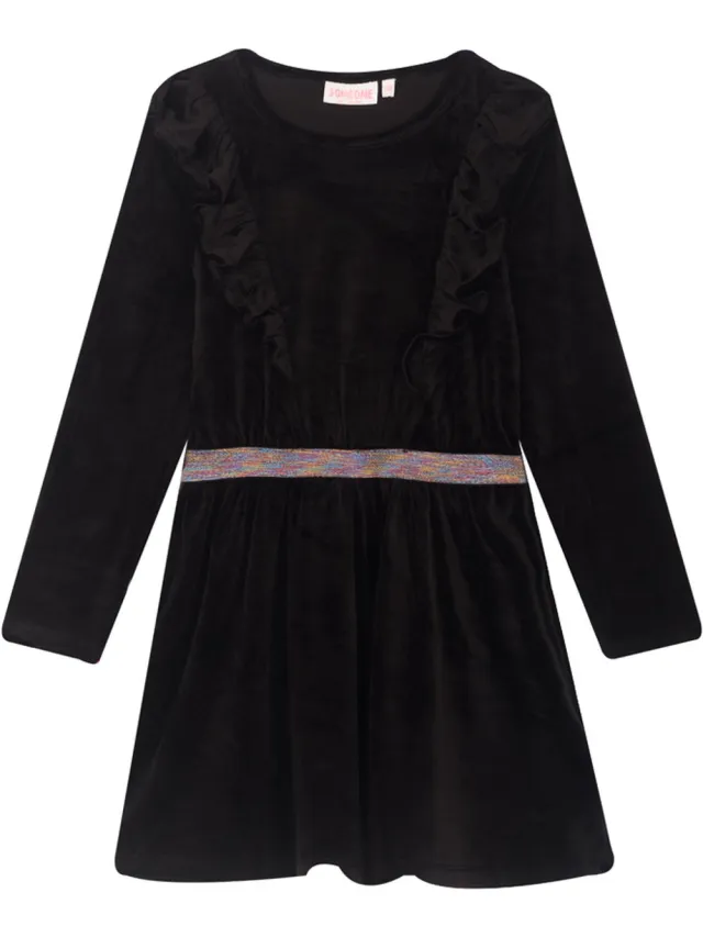 Someone BOLCOM-SG-52-A Meisjes Jurk - BLACK Zwart