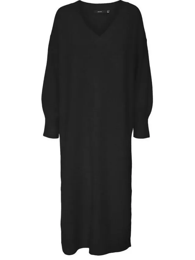 Vero Moda Lange Jurk Vero Moda Jupiter Zwart