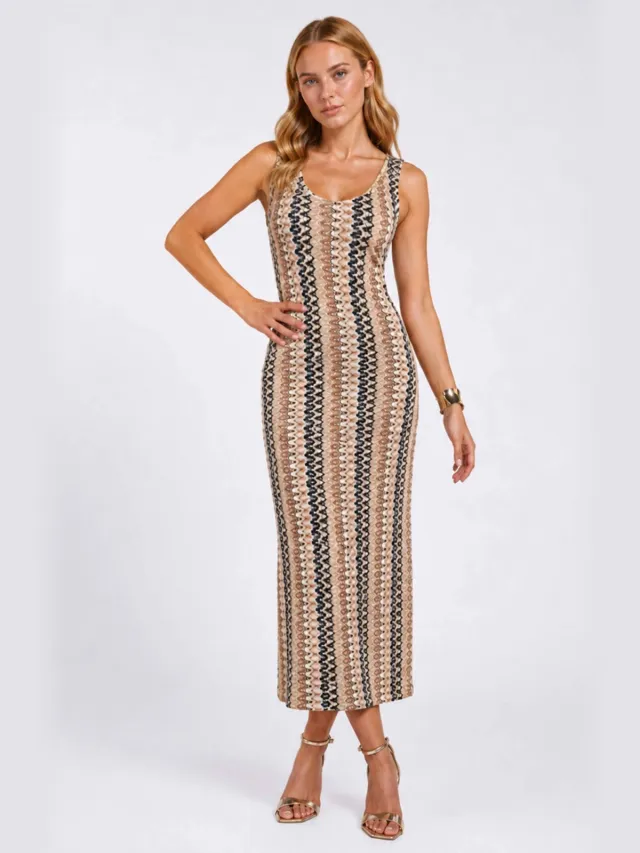 Freebird jurk - meerkleurig Multi
