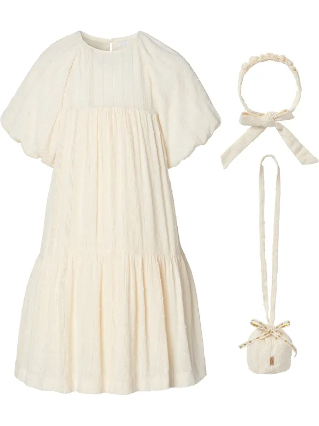 Noppies Jurk Ekalake - Antique White