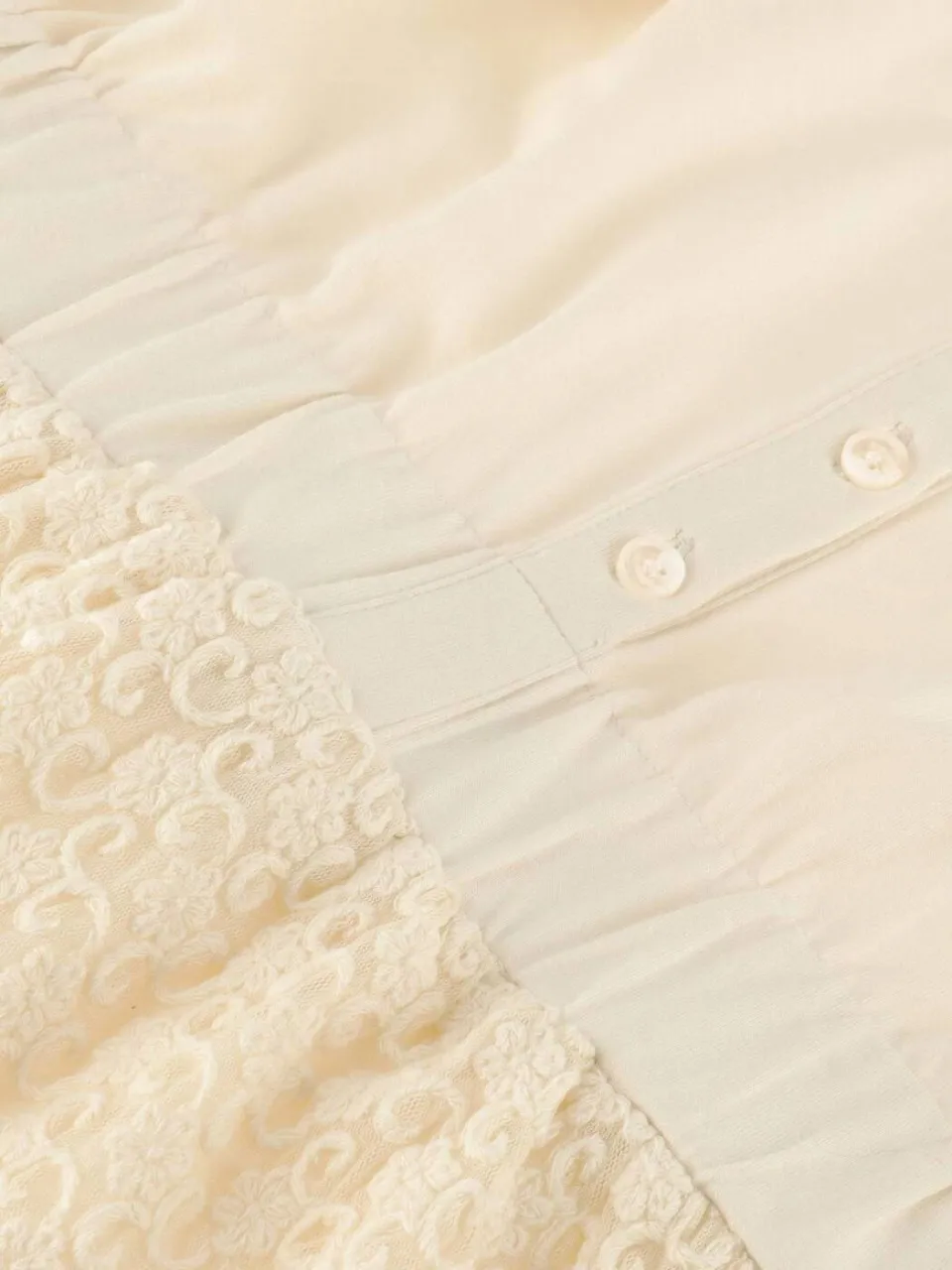 Ton & Ton Tara jurk creme, foto 4