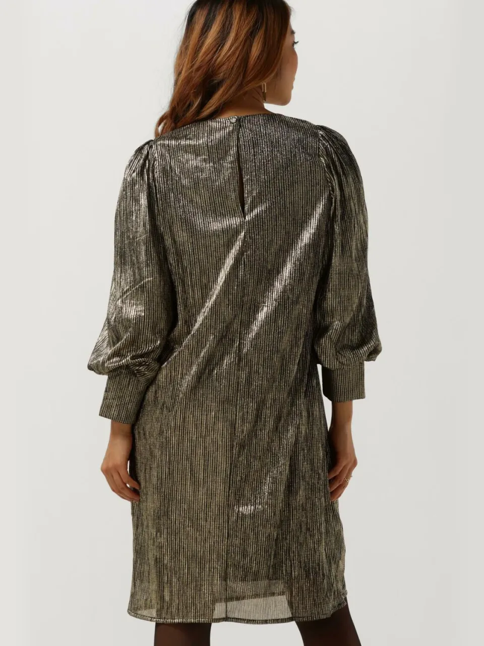 Minus Dames Jurken Jamira Dress - Goud, foto 3