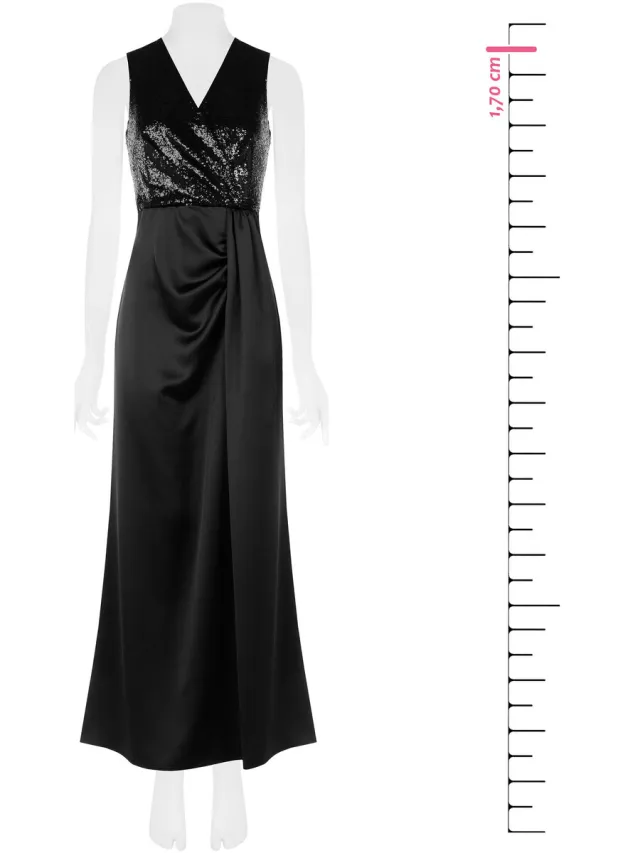 Rinascimento Jurk Rinascimento CFC0130463003 Zwart