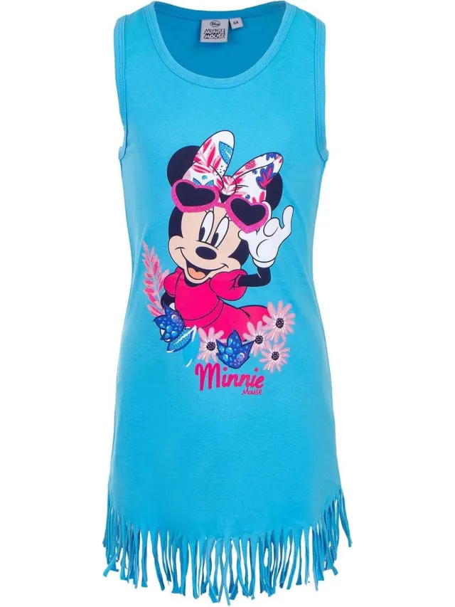 Disney Minnie Mouse - Jurk - Blauw - 3 jaar