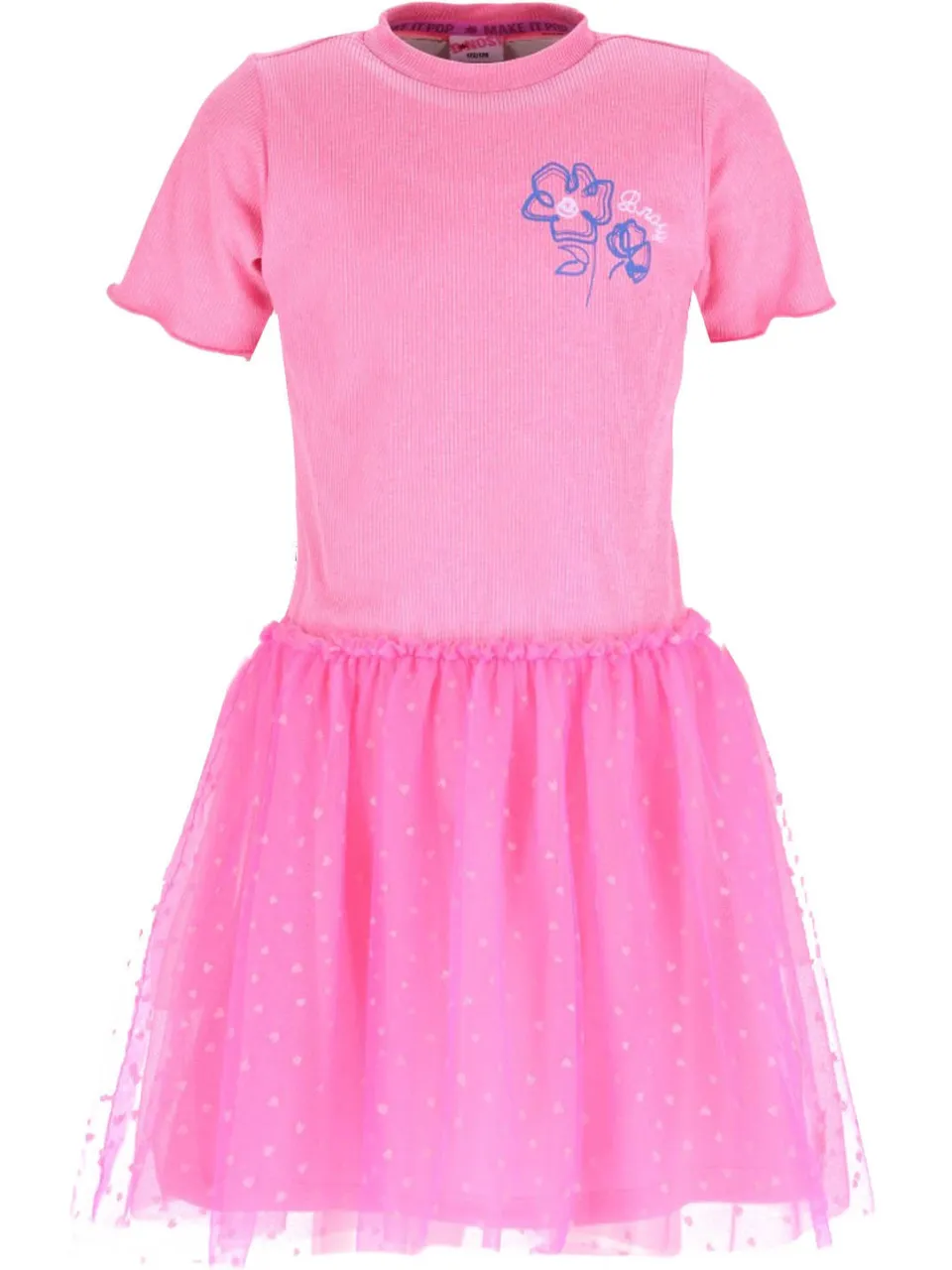 B.Nosy midi jurk met stippen roze, foto 2