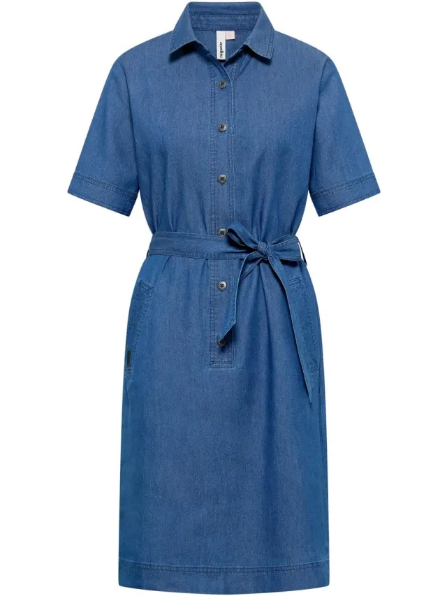 Ragwear Dameshemdjurk Ragwear Rozyna blauw
