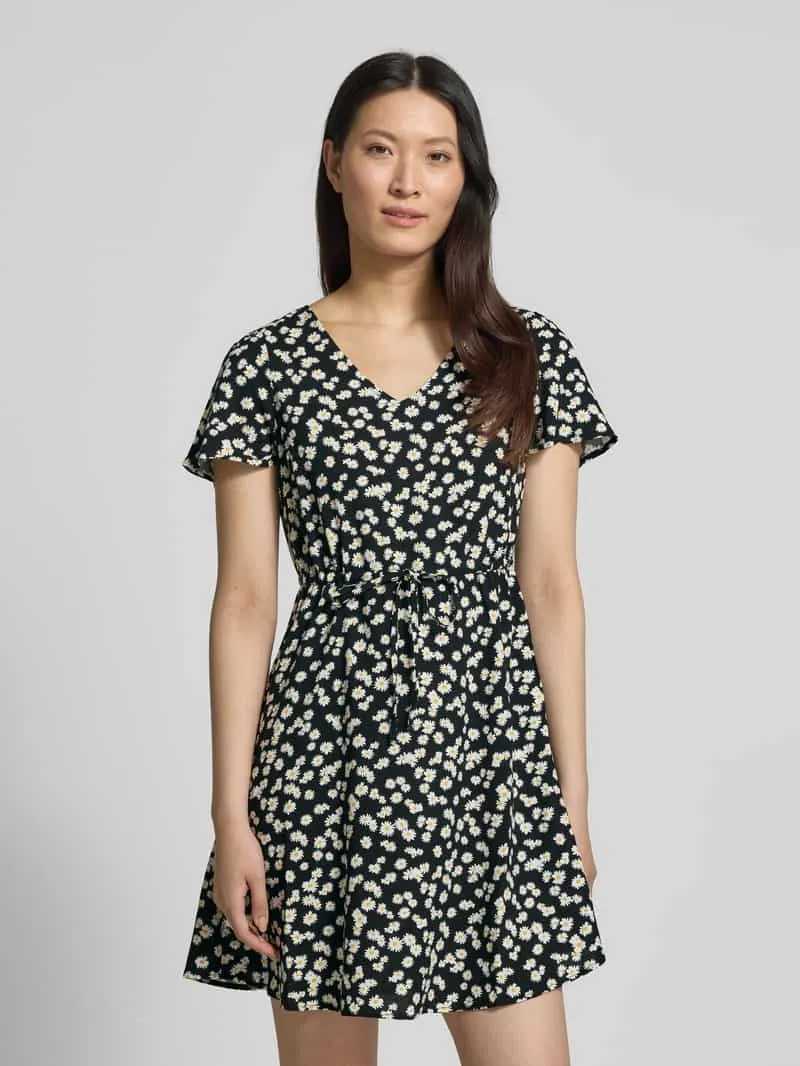 Vero Moda midi jurk zwart